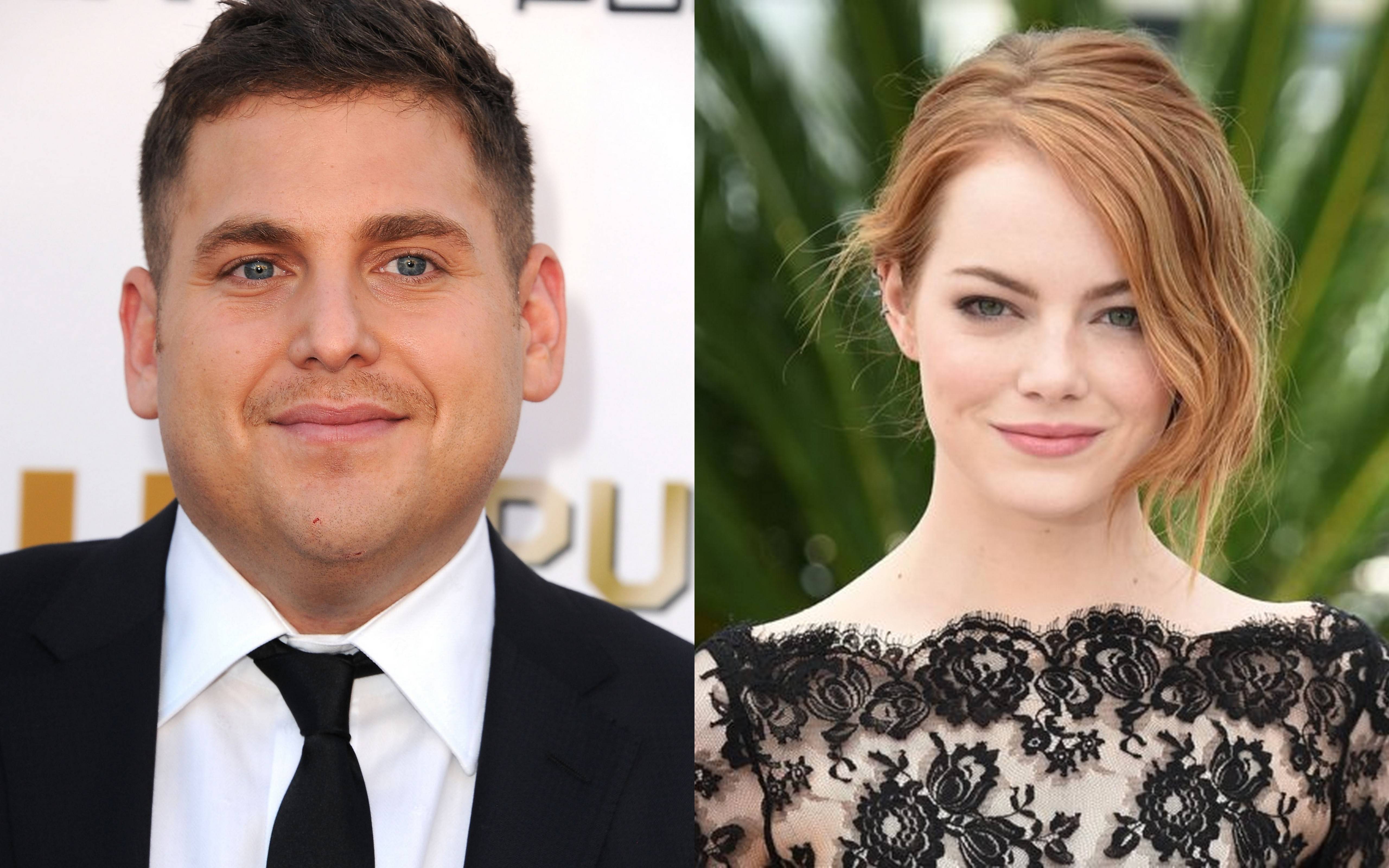 Emma Stone e Jonah Hill