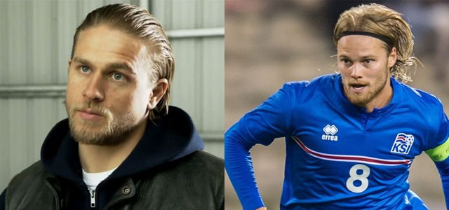 Jax Teller e Birkir Bjarnason