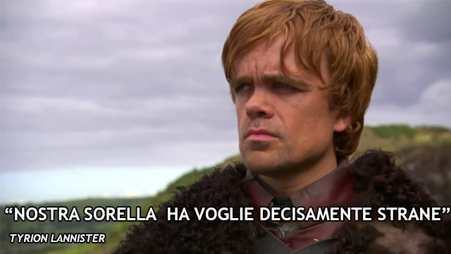 citazione tyrion lannister