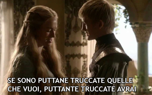 Cersei e Joffrey