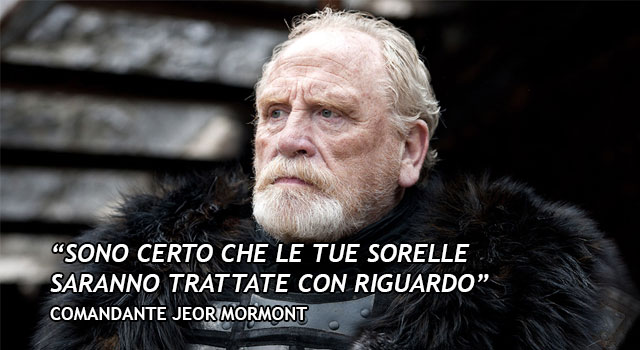 Citazione Jeor Mormont