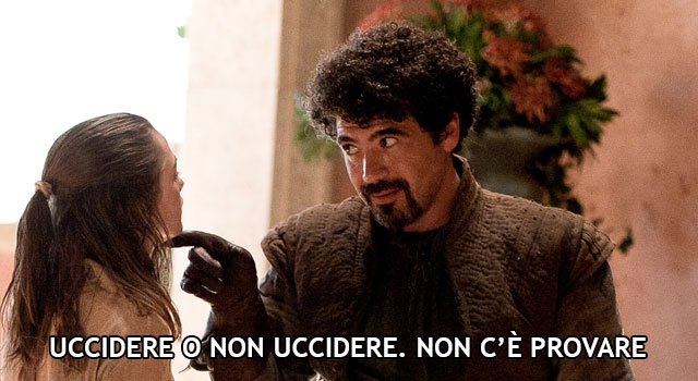 Syrio Forel Arya Stark