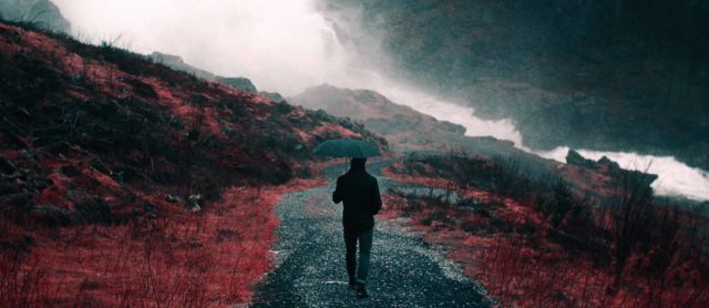 the rain
