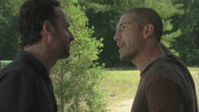 shane rick the walking dead
