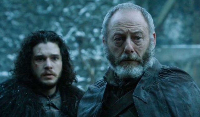 game of thrones davos jon snow