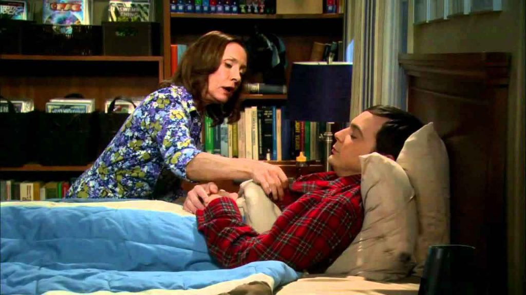 Mary e Sheldon Cooper