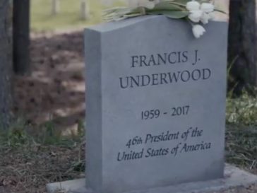 house of cards tomba frank underwood