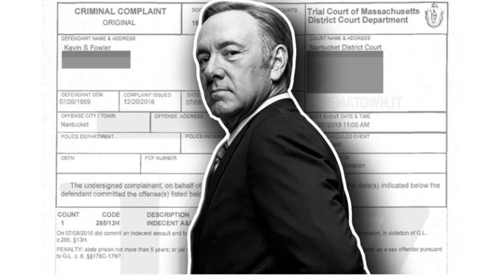 Kevin Spacey - Carte Processo