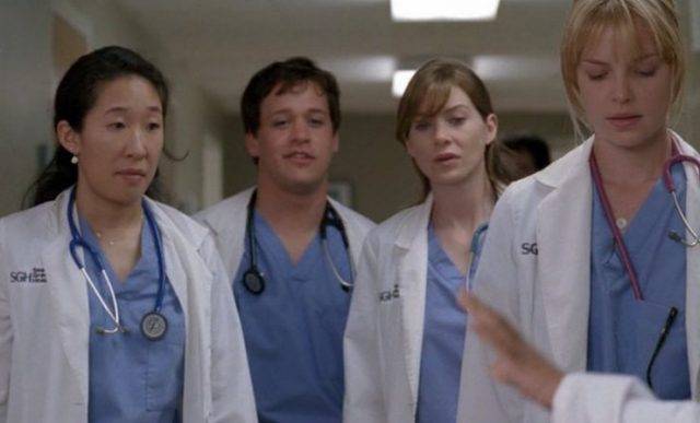 friends grey's anatomy