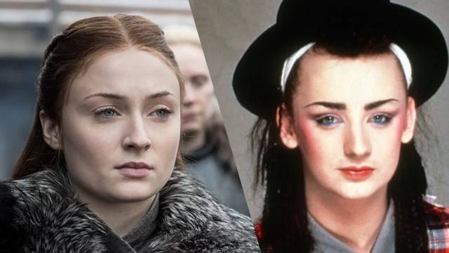 Game of Thrones - Sophie Turner - Boy George