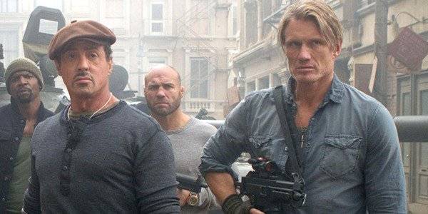 sylvester stallone dolph lundgren i mercenari