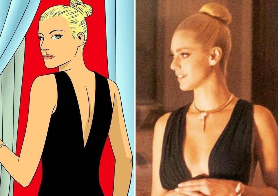 Miriam Leone, le prime foto nei panni della sensuale Eva Kant di Diabolik