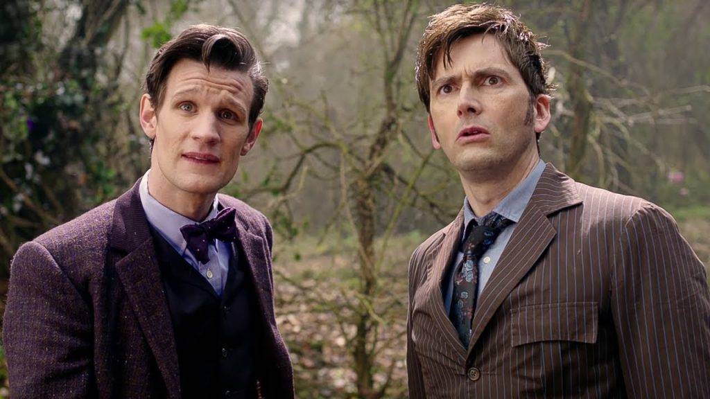 Il Decimo e l'Undicesimo Dottore in Doctor Who (640x360)