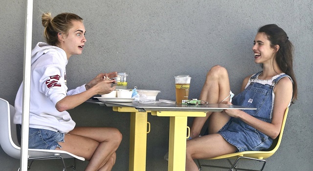 cara delevigne margaret qualley