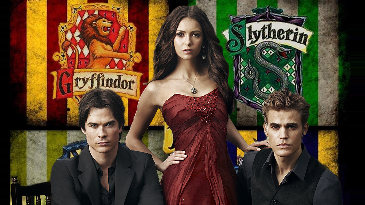 In un mondo parallelo, a che casa di Harry Potter apparterrebbero i personaggi di The Vampire Diaries?