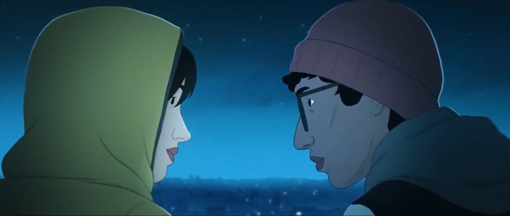 i protagonisti, faccia a faccia, di Dov'è il mio Corpo?