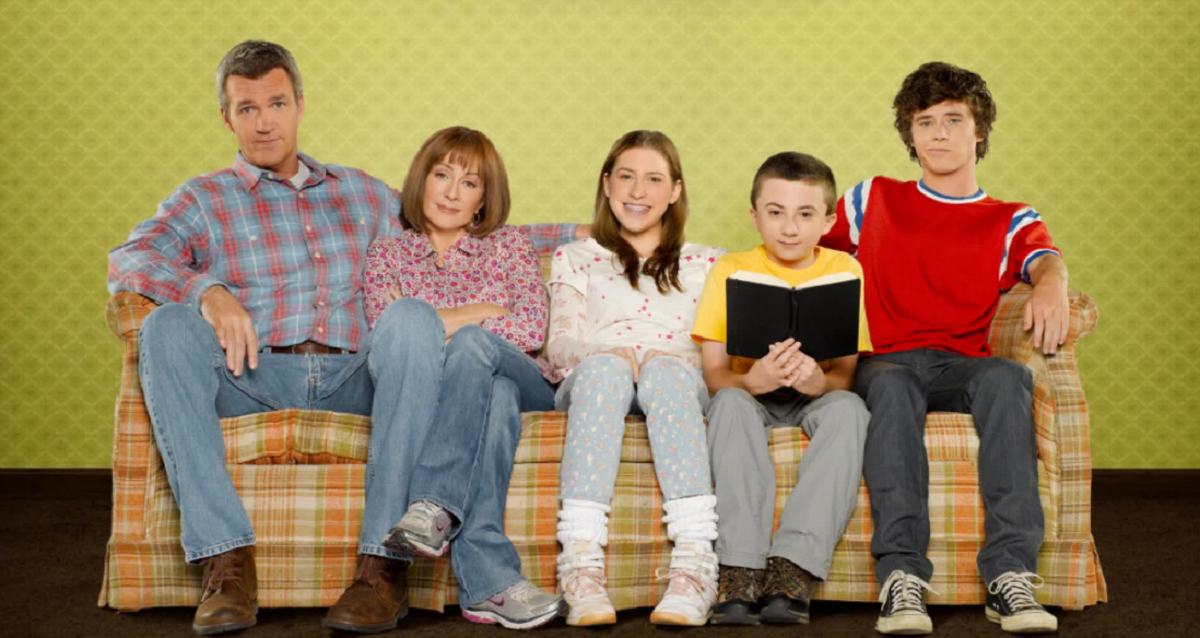 the middle