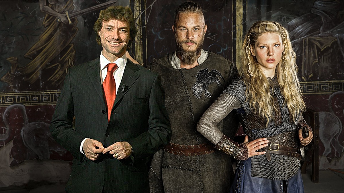 Alberto Angela ricostruisce (a modo suo) la vita coniugale dei protagonisti di Vikings
