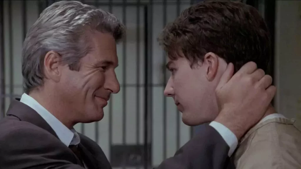 Richard Gere ed Edward Norton in Schegge di paura