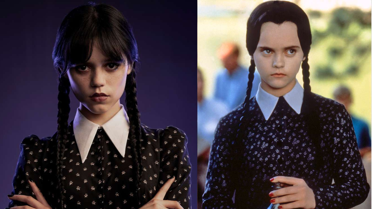 Mercoledì Addams (Christina Ricci) in La famiglia Addams  Addams family, Wednesday  addams costume, Christina ricci