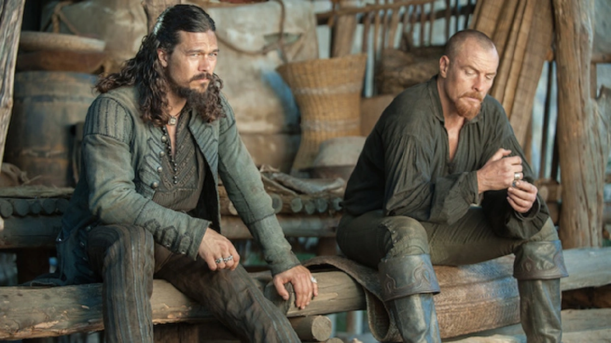 Silver e Flint in Black Sails