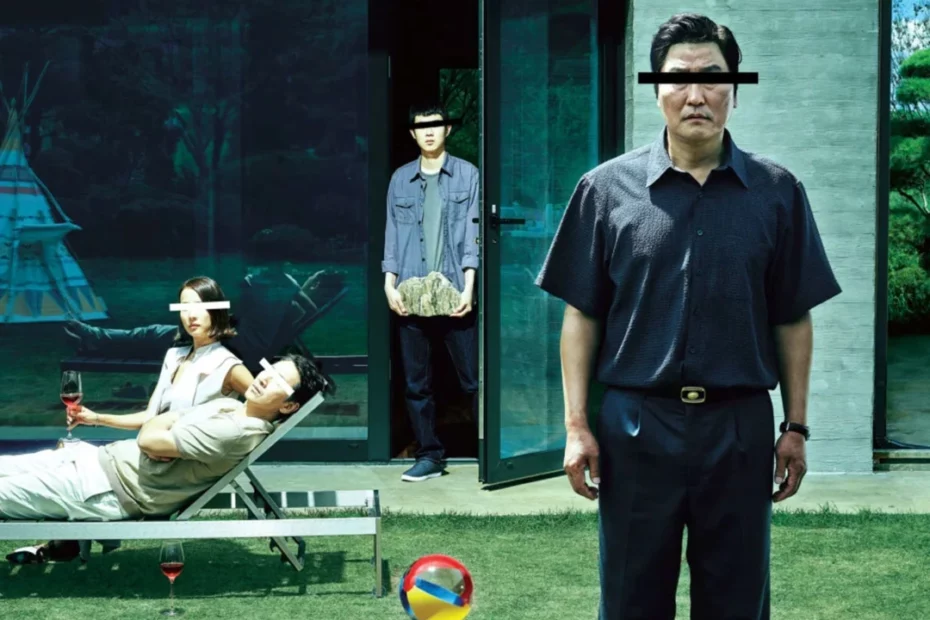 Un'immagine del film Parasite