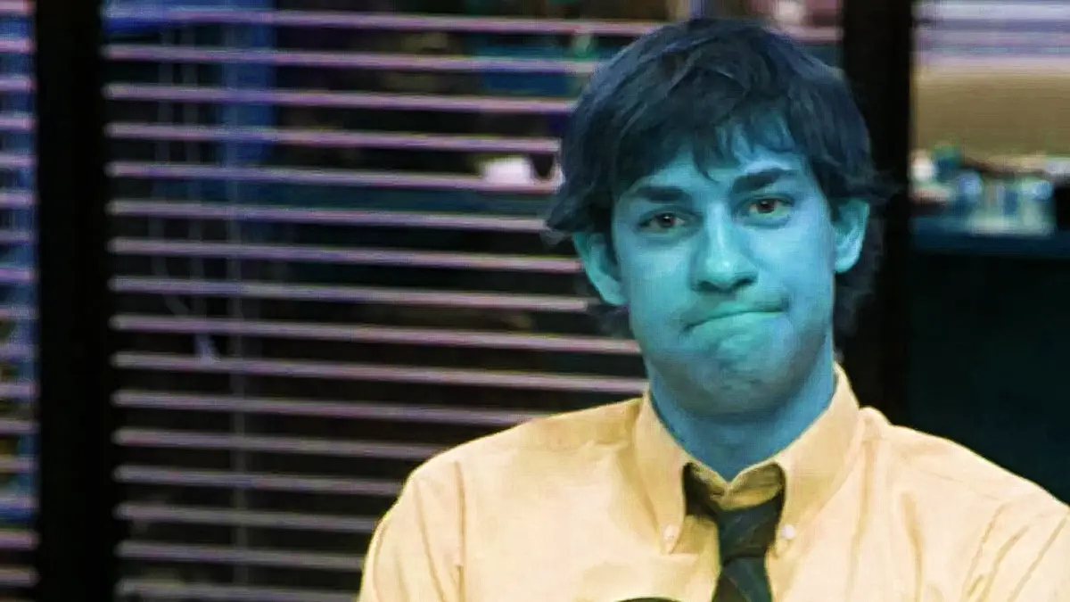 Jim Halpert ci guarda e non viceversa
