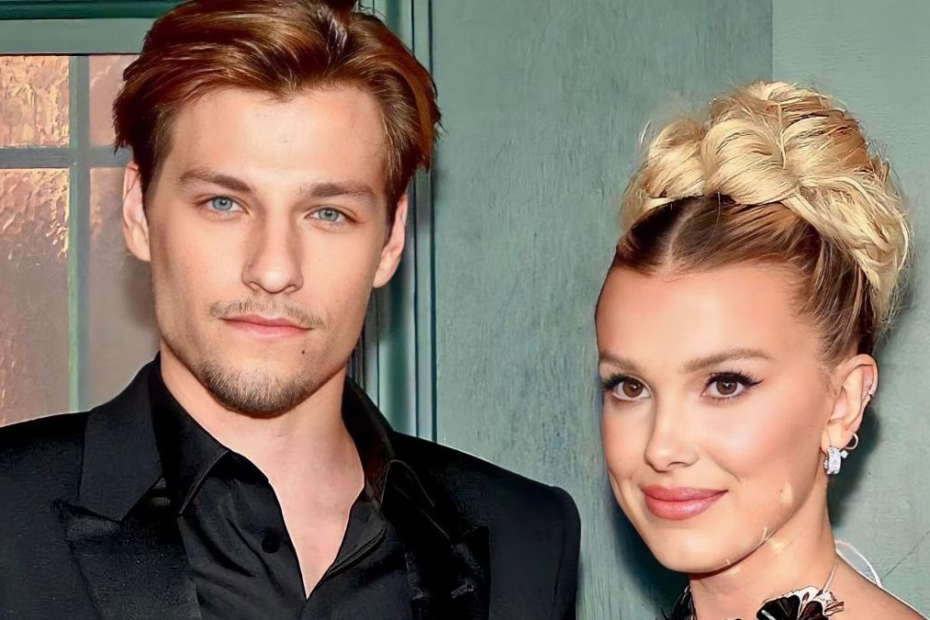 Millie Bobby Brown e Jake Bongiovi alla prima di Enola Holmes 2