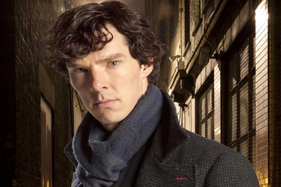 In foto il protagonista di Sherlock