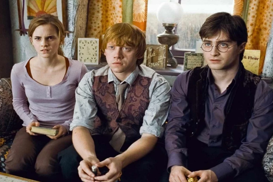 In foto i tre attori principali del cast di Harry Potter