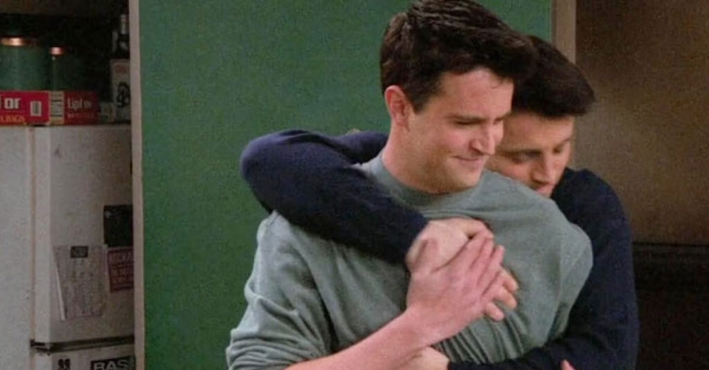 Chandler e Joey in Friends, uno dei migliori finali delle Serie Tv