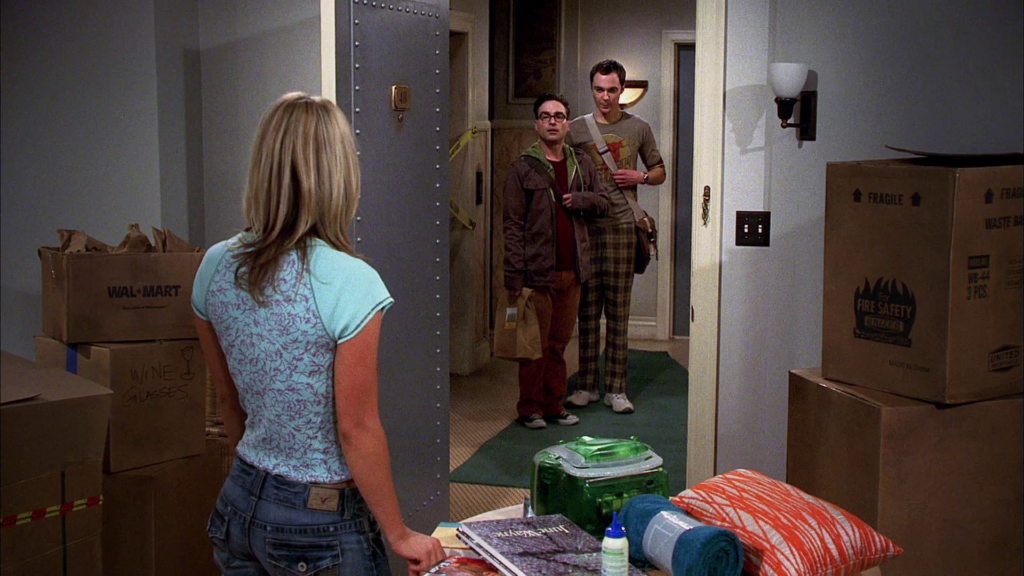 Una scena di The Big Bang Theory