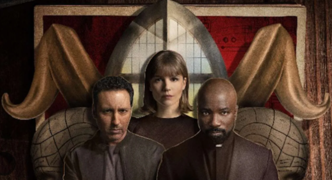 Copertina di Evil con il trio di periti