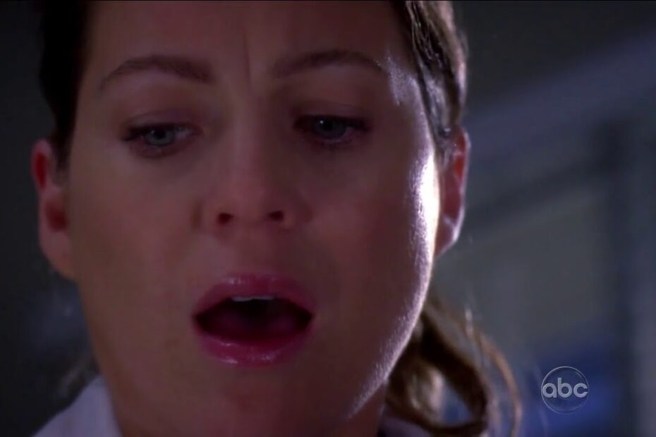 Un'immagine di Meredith Grey in Grey's Anatomy