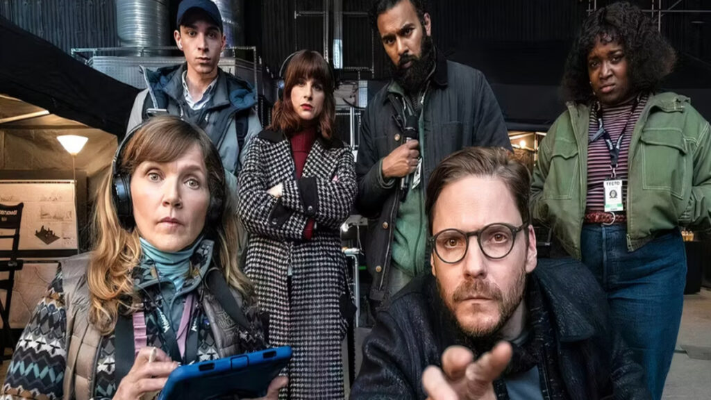 Un'immagine promozionale di The Franchise, serie tv cancellata da HBO