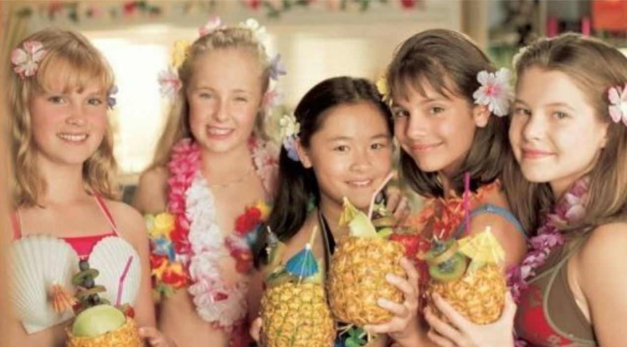 Le protagoniste di The Sleepover Club 1 (Google immagini - Igossip)