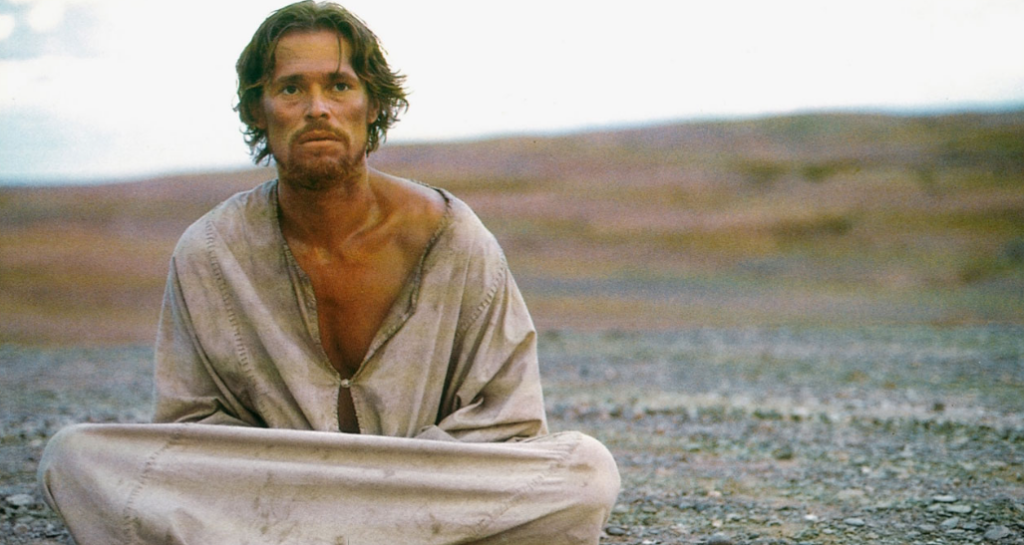 una scena tratta dal film L'ultima tentazione di Cristo 