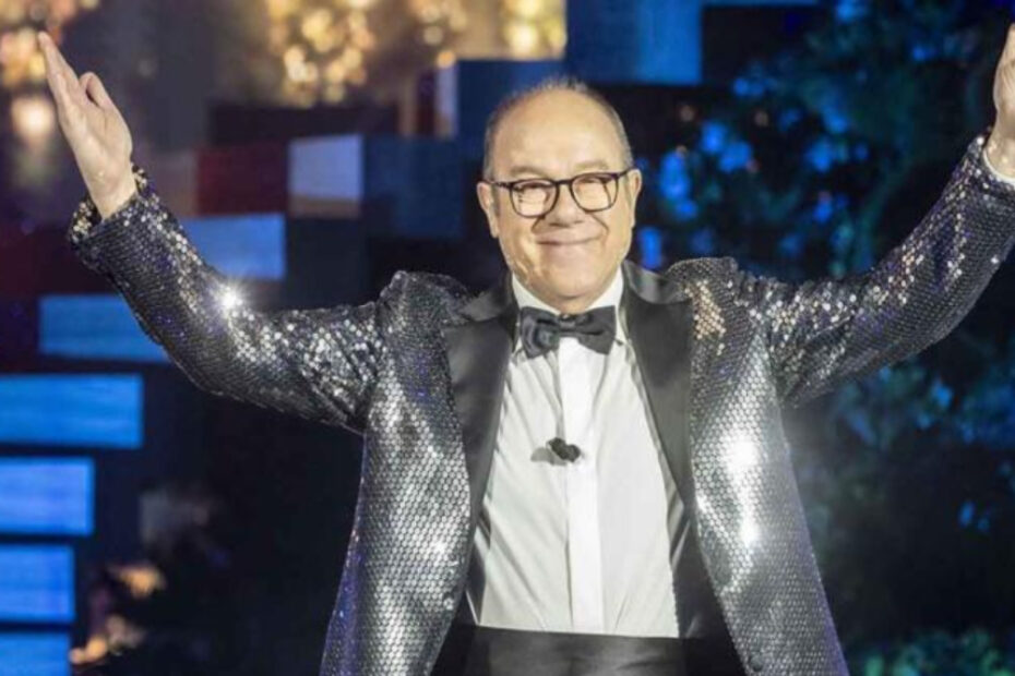 Carlo Verdone conduce Sanremo in una scena di Vita da Carlo 3