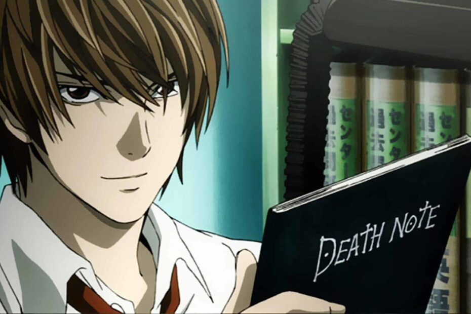 Un'immagine di Death Note, uno dei migliori anime da vedere di sempre