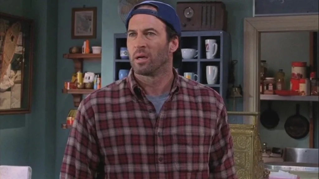 Scott Patterson nei panni di Luke in una scena di Una mamma per amica