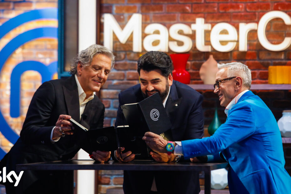 I tre giudici alla finale di MasterChef 14 - Immagini concesse da Sky Italia