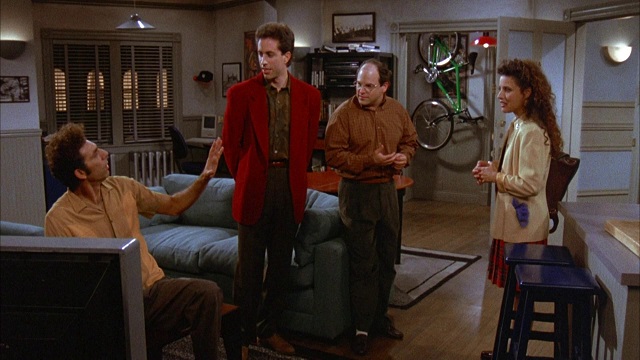 una scena tratta da Seinfeld, una delle migliori serie tv da vedere