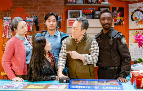 Una scena di Kim's Convenience (Birghton Dome)