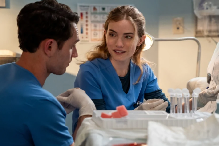 In foto i due protagonisti di Pulse, la novità di Netflix di questa settimana