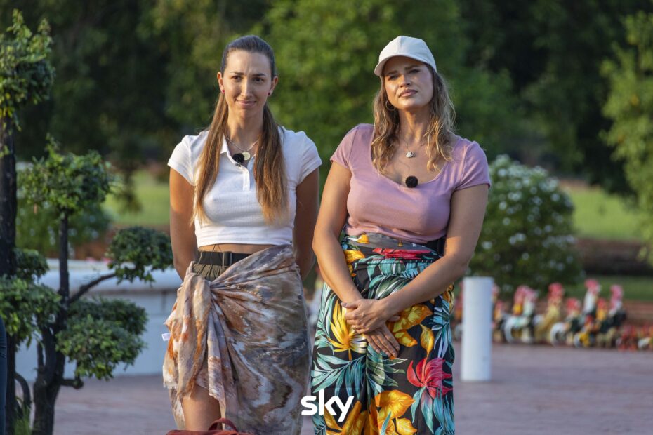 Le Atlantiche alla 4a puntata di Pechino Express 2025 - Immagini concesse da Sky Italia