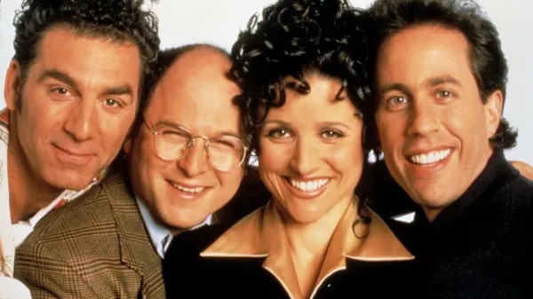 Una delle immagini promozionali di Seinfeld
