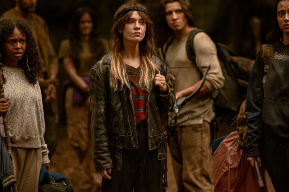 Le ragazze pronte per andare via in Yellowjackets 3x08