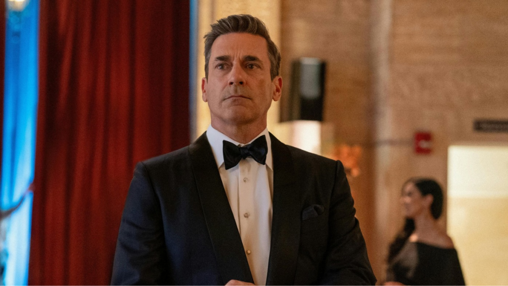 Jon Hamm in una scena di Your Friends & Neighbors, una delle migliori serie tv Apple TV+