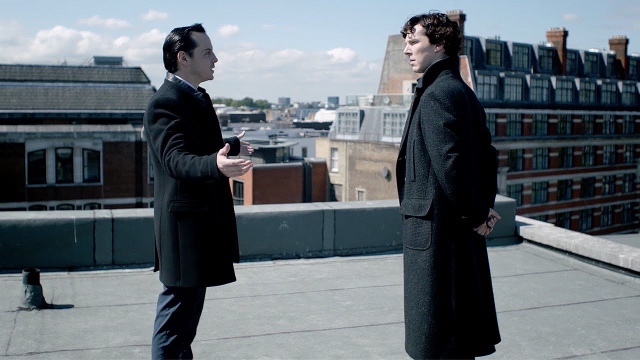 Moriarty e Sherlock al confronto finale