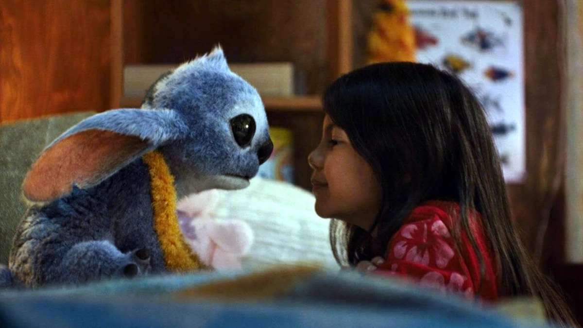 Una immagine del trailer ufficiale del live-action di Lilo e Stitch